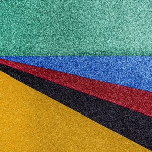 Piso emborrachado 50cm x 50cm Cores - 16mm