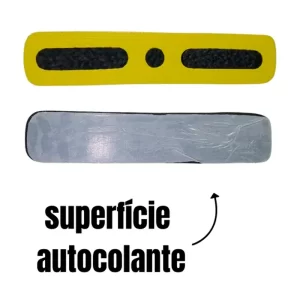 Protetor Para-choque Preto/Amarelo - Bola