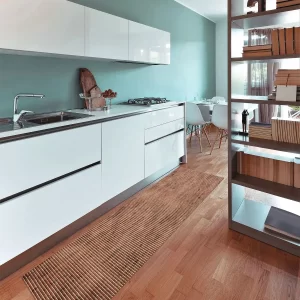 Passadeira Antiderrapante Tropical Bronze