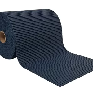 Passadeira Antiderrapante Tropical Azul