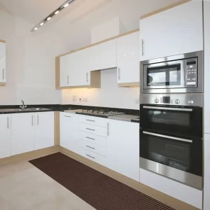 Passadeira Antiderrapante Tropical Marrom