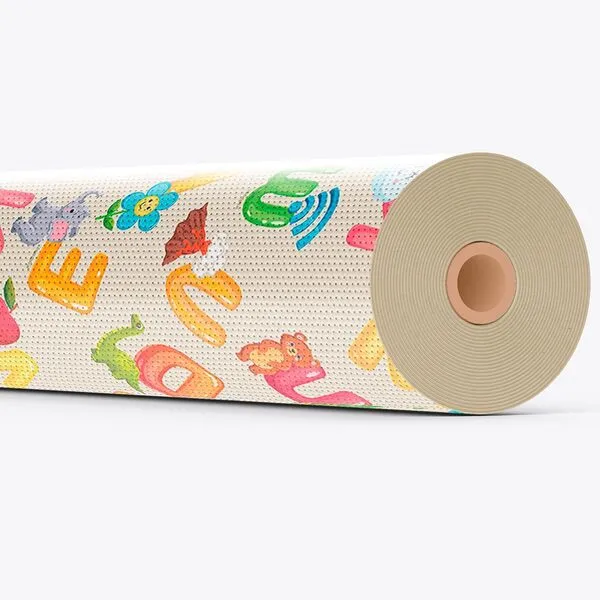 Tapete Infantil Brisa 130cm Alfabeto - Imagem 4