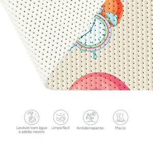 Tapete Infantil Brisa 130cm Alfabeto