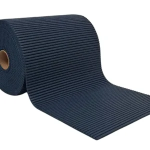 Passadeira Antiderrapante Tropical Azul