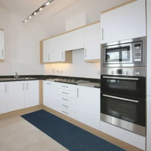 Passadeira Antiderrapante Tropical Azul