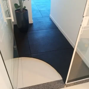 Piso emborrachado 1m x 1m - 16mm