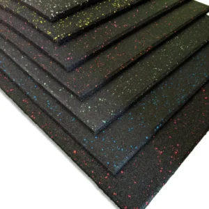 Piso Emborrachado Estrelado 50cm x 50cm - 16mm